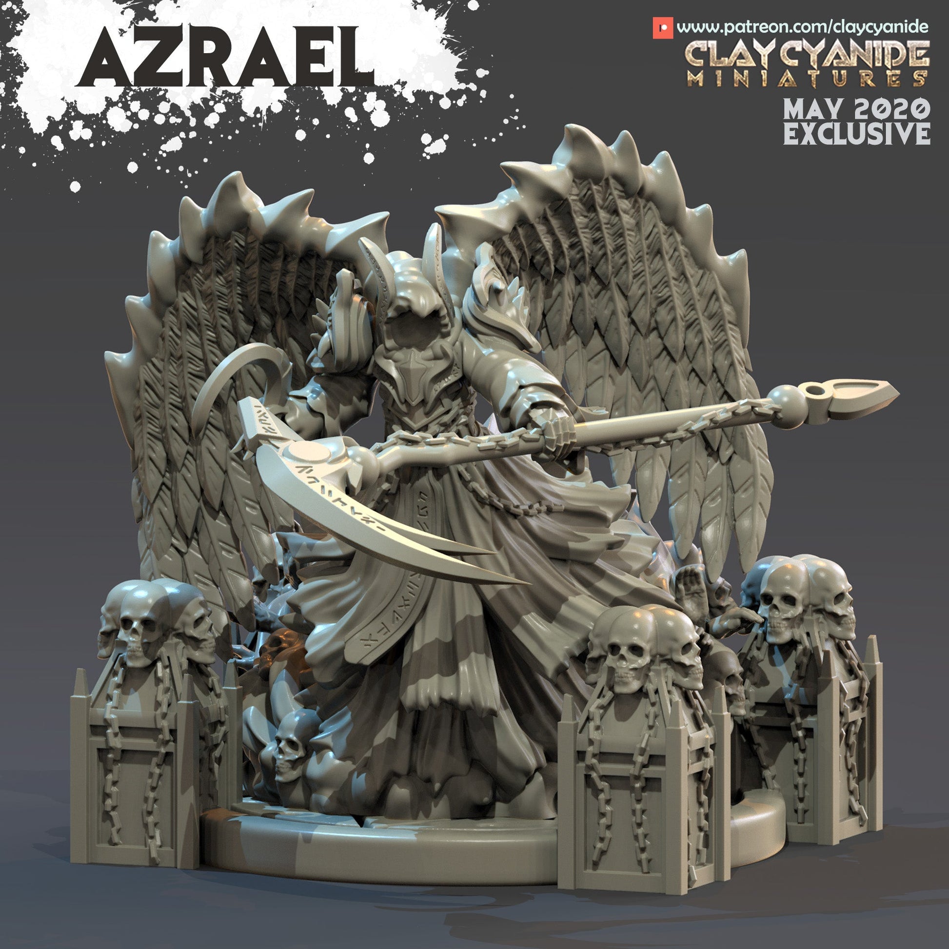 Angels vs Demons - ClayCyanide - Dark Forge Arts