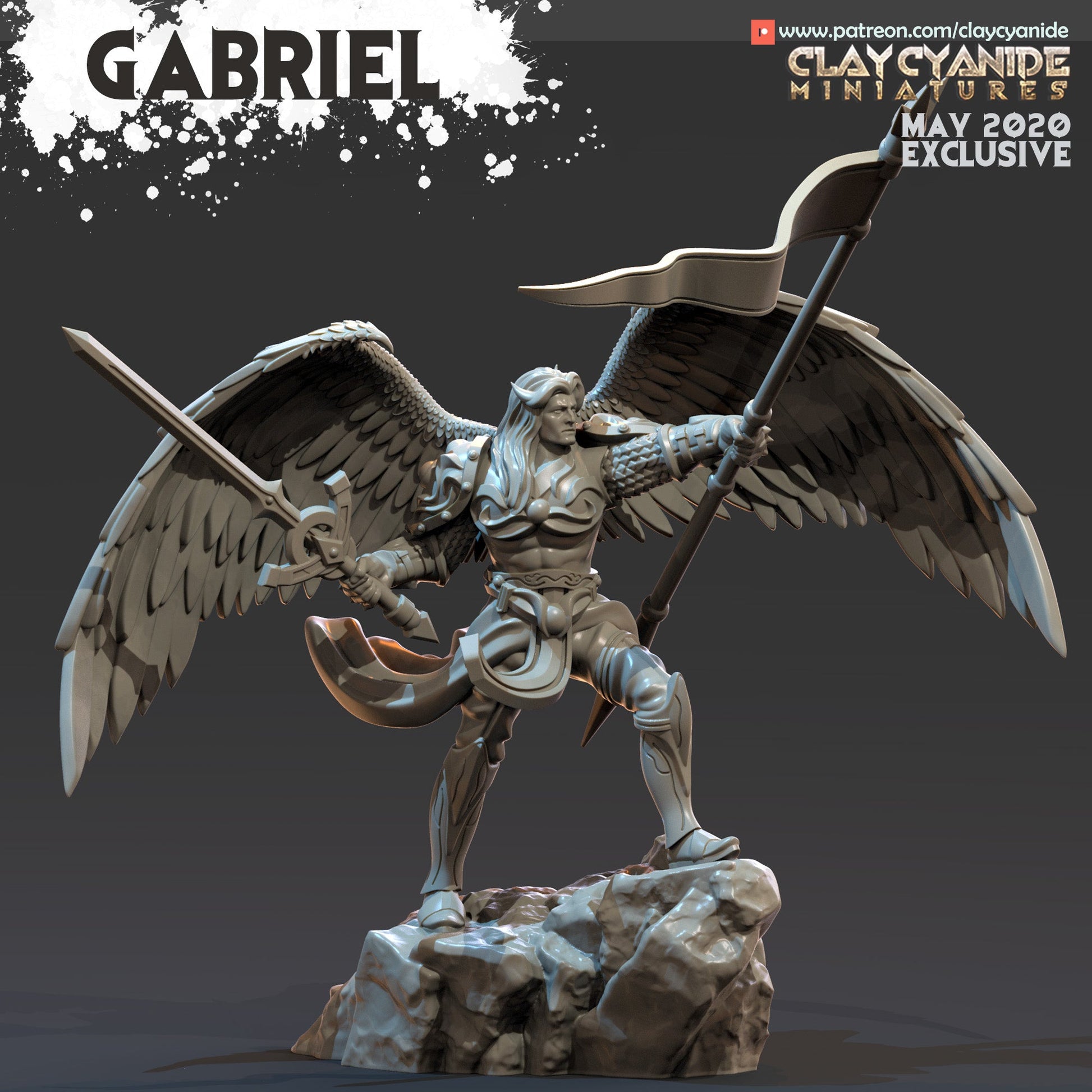 Angels vs Demons - ClayCyanide - Dark Forge Arts