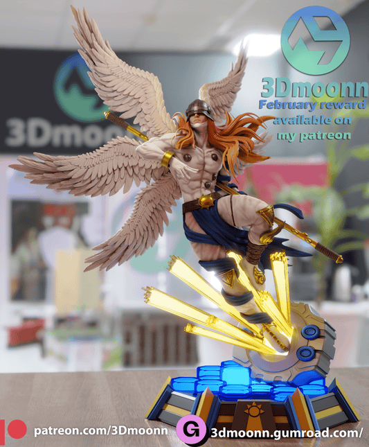 Angemon - 3DMoonn - Dark Forge Arts