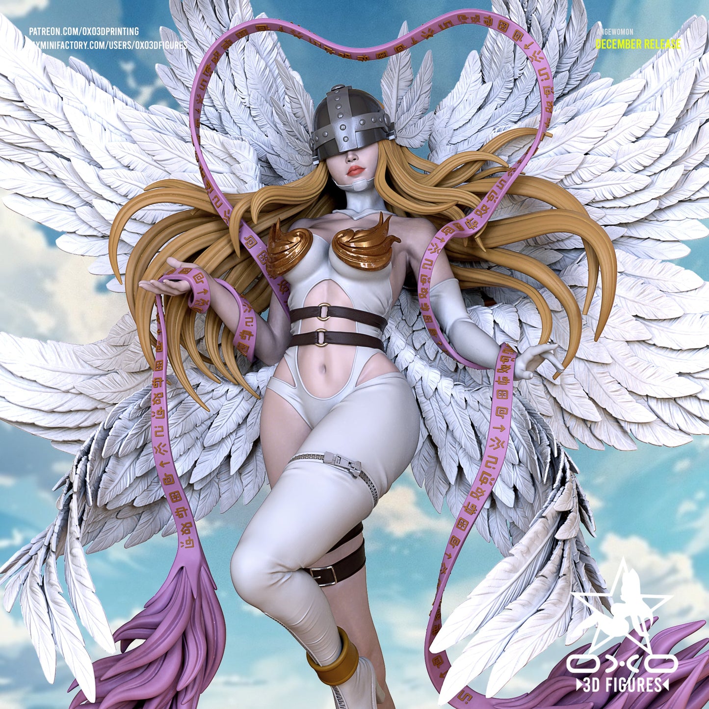 Angewomon - OXO3D - Dark Forge Arts