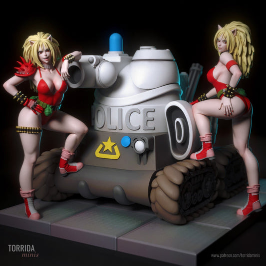 Anna and Uni Puma - Torrida Minis - Dark Forge Arts