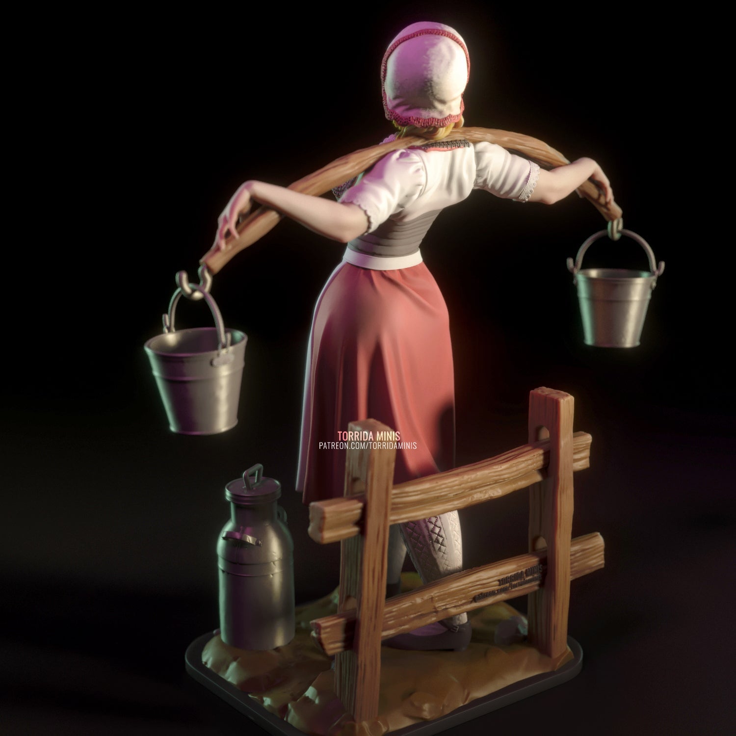 Anna - Torrida Minis - Dark Forge Arts