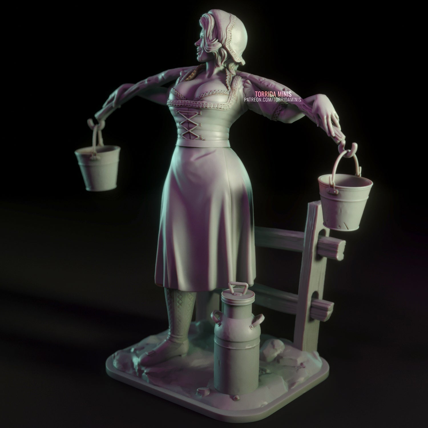 Anna - Torrida Minis - Dark Forge Arts