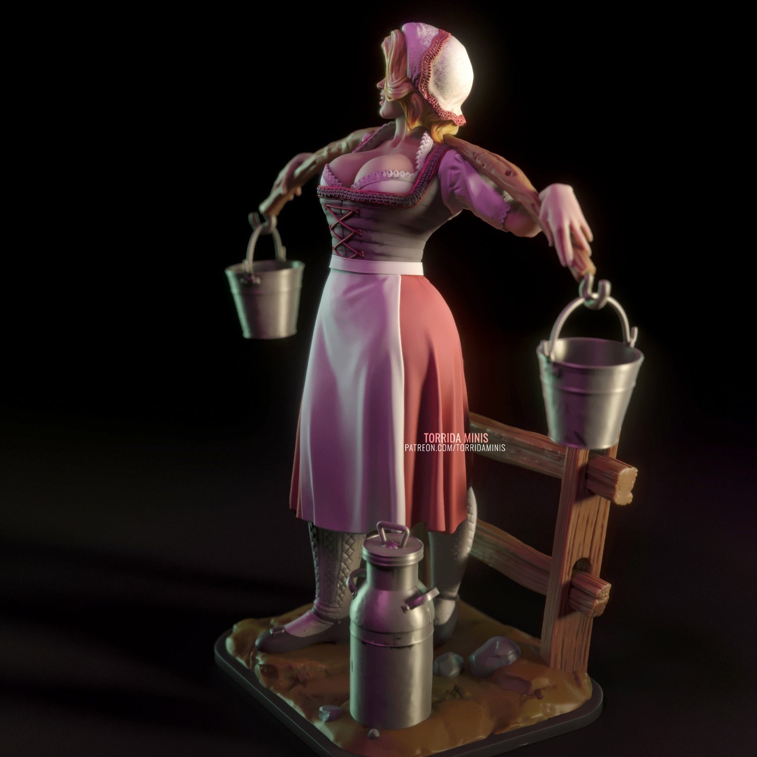 Anna - Torrida Minis - Dark Forge Arts