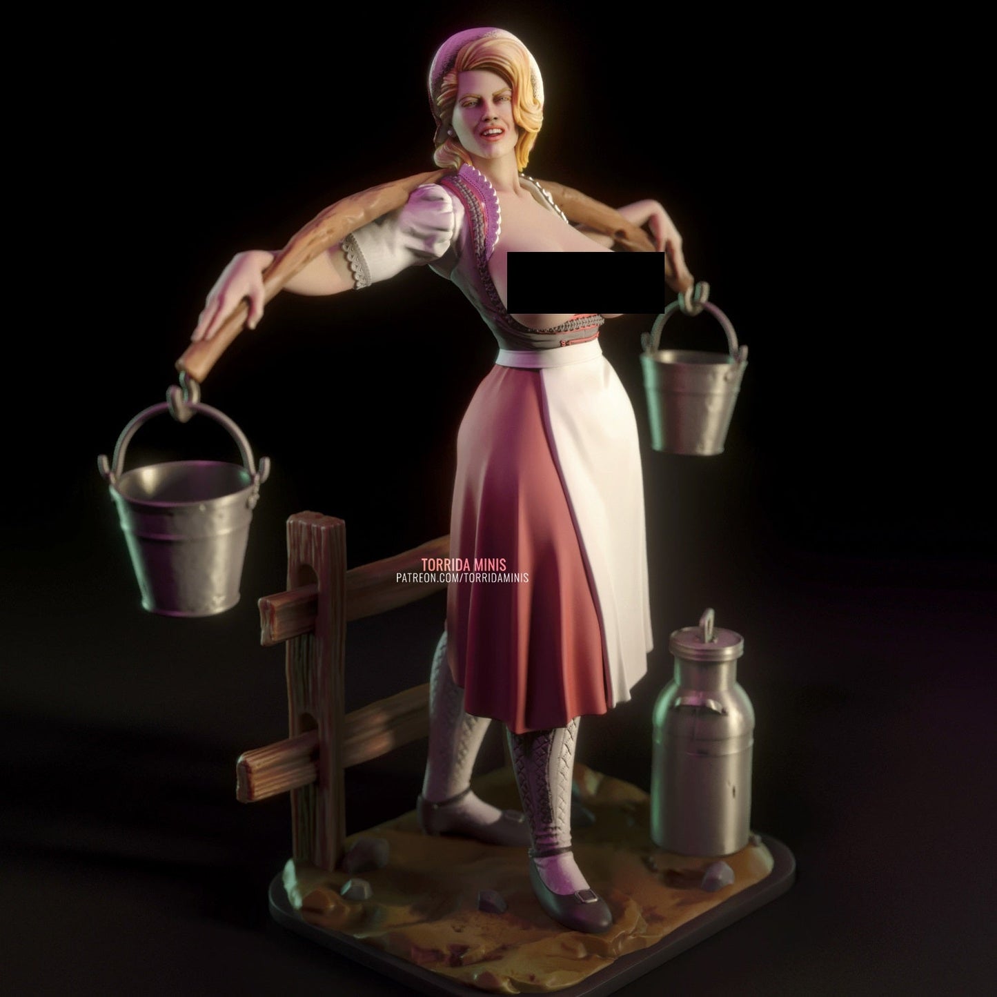 Anna - Torrida Minis - Dark Forge Arts