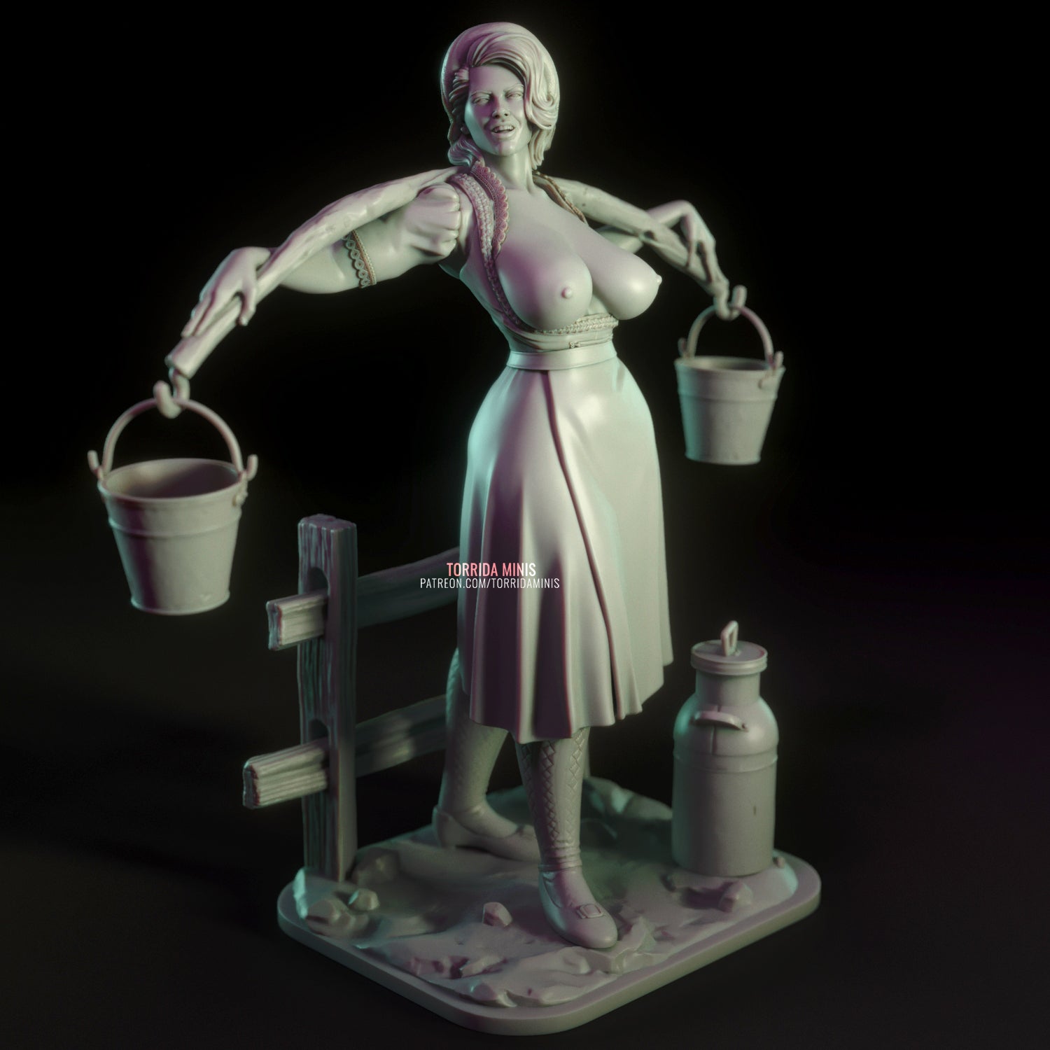 Anna - Torrida Minis - Dark Forge Arts