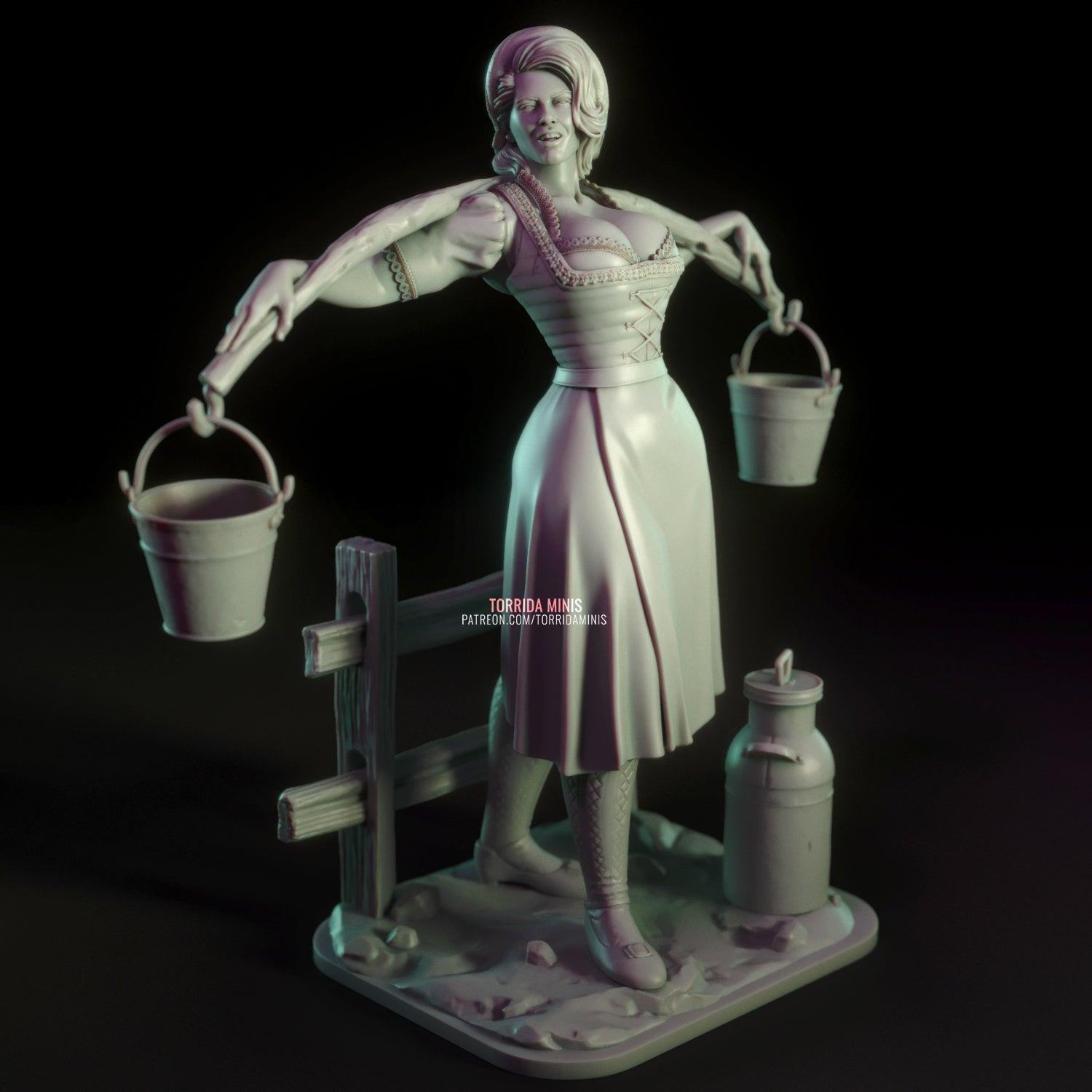 Anna - Torrida Minis - Dark Forge Arts
