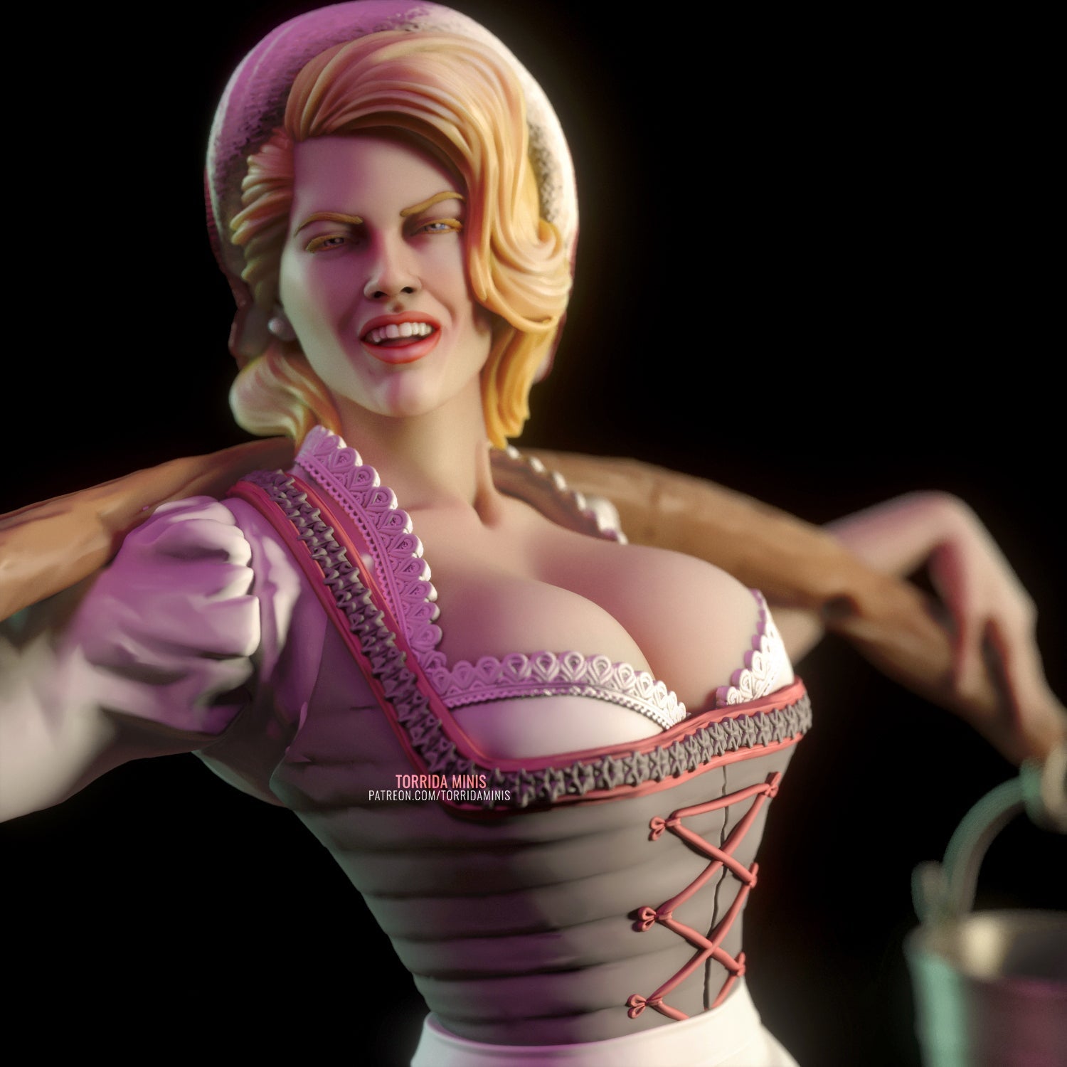 Anna - Torrida Minis - Dark Forge Arts