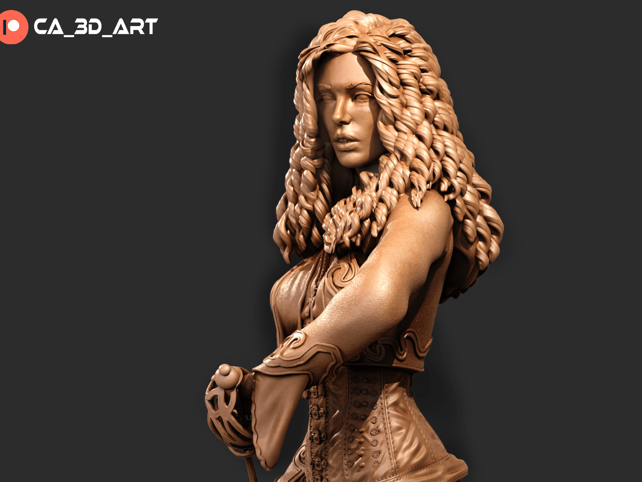 Anna Valerious - CA 3D Studios - Dark Forge Arts