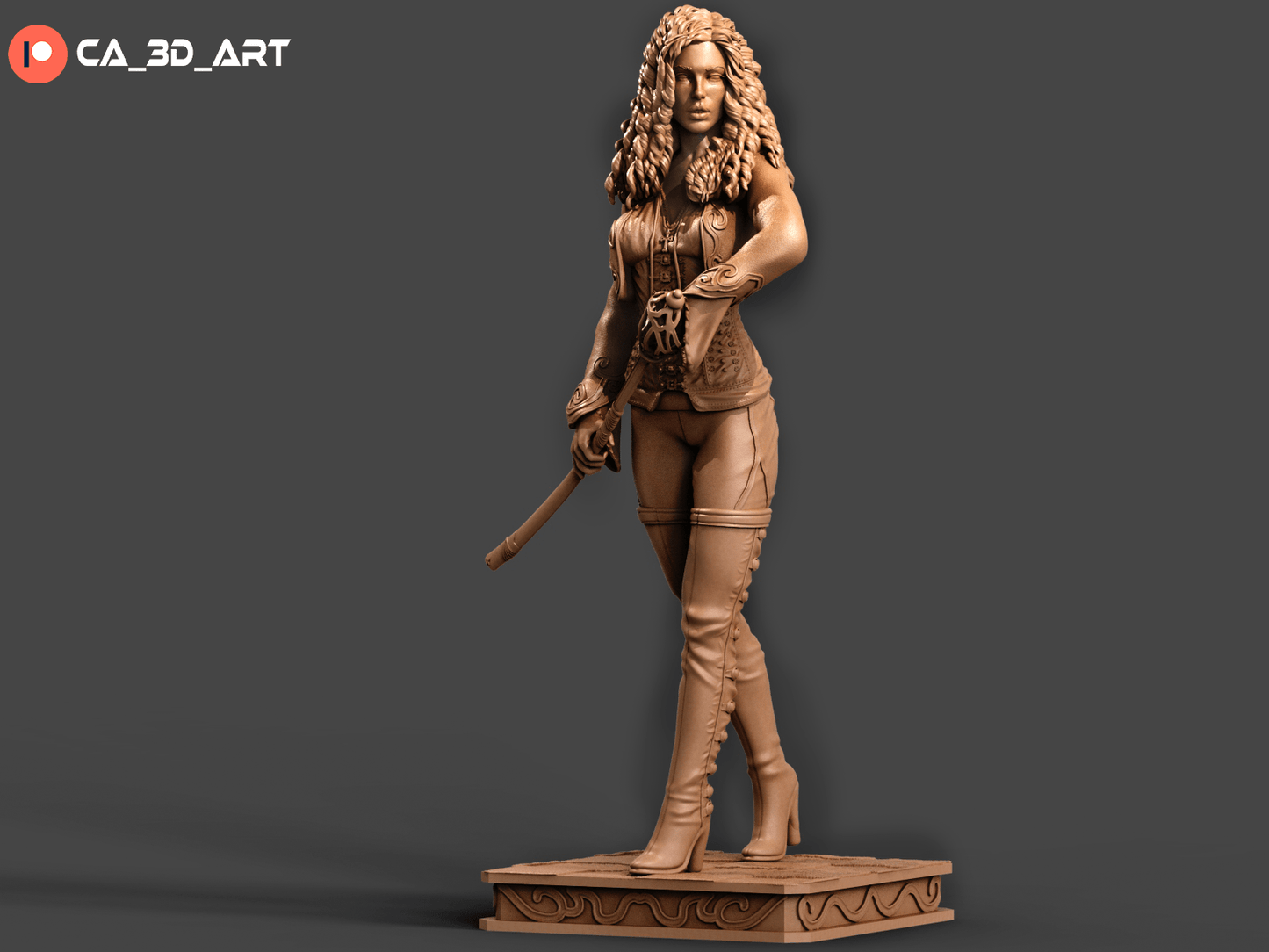 Anna Valerious - CA 3D Studios - Dark Forge Arts