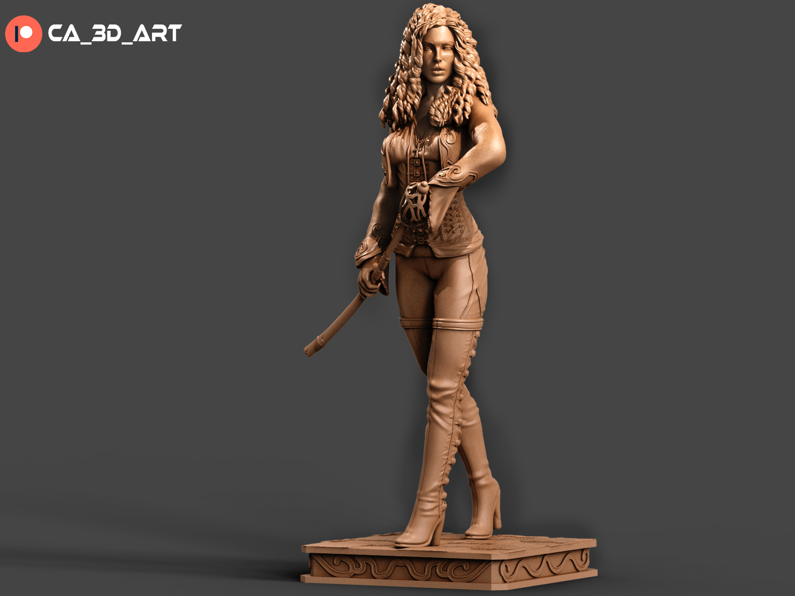 Anna Valerious - CA 3D Studios - Dark Forge Arts
