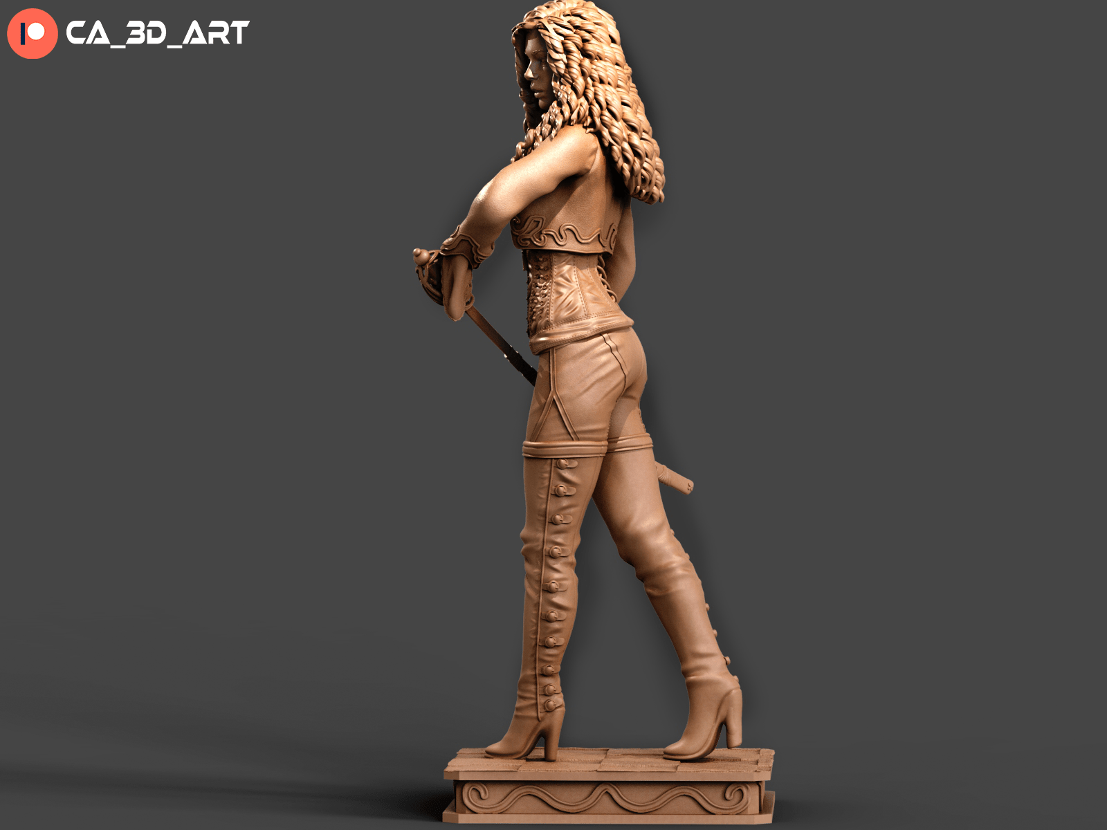 Anna Valerious - CA 3D Studios - Dark Forge Arts