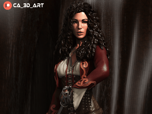 Anna Valerious - CA 3D Studios - Dark Forge Arts