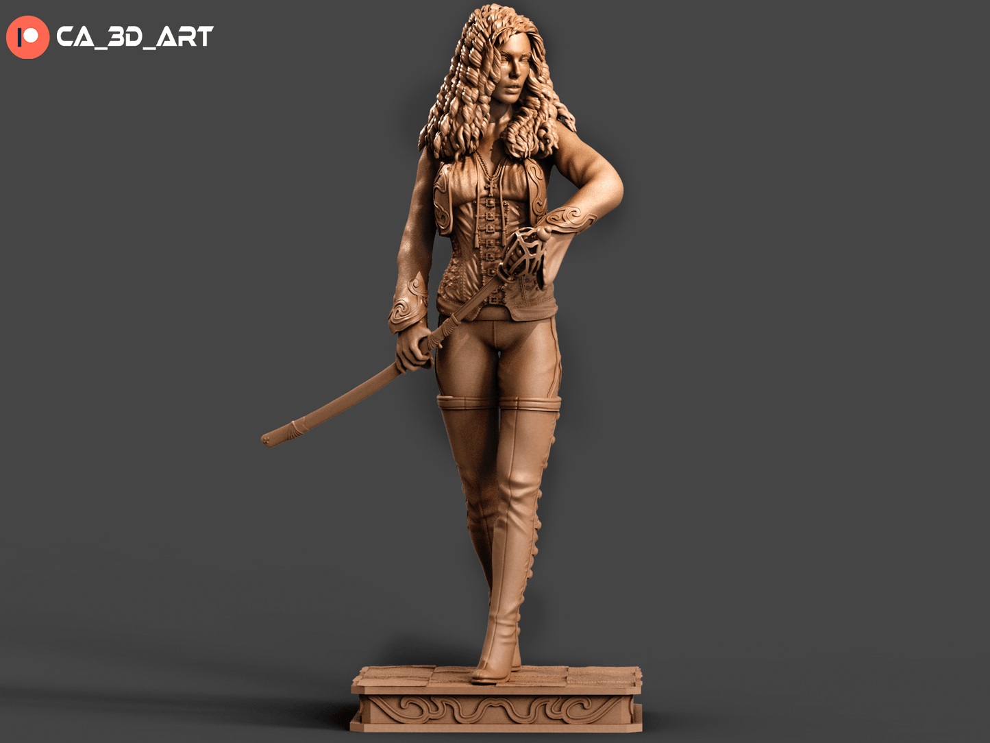 Anna Valerious - CA 3D Studios - Dark Forge Arts
