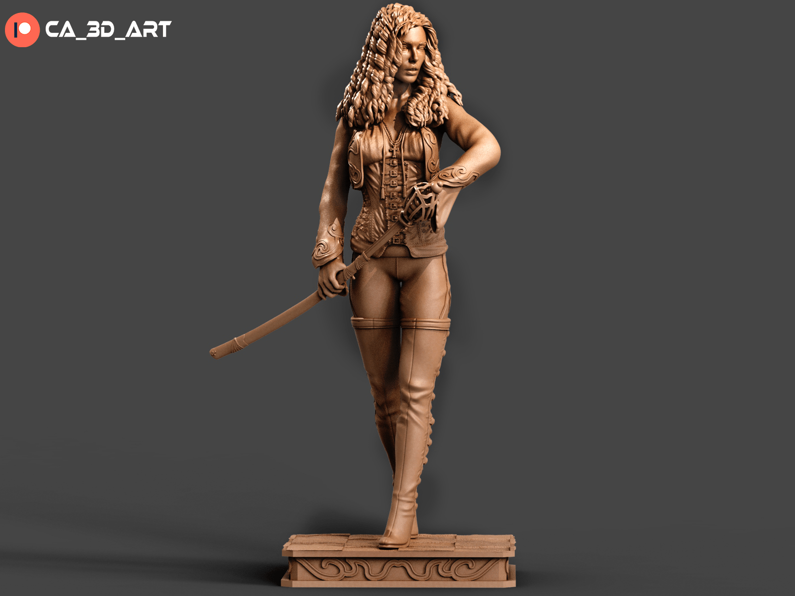 Anna Valerious - CA 3D Studios - Dark Forge Arts