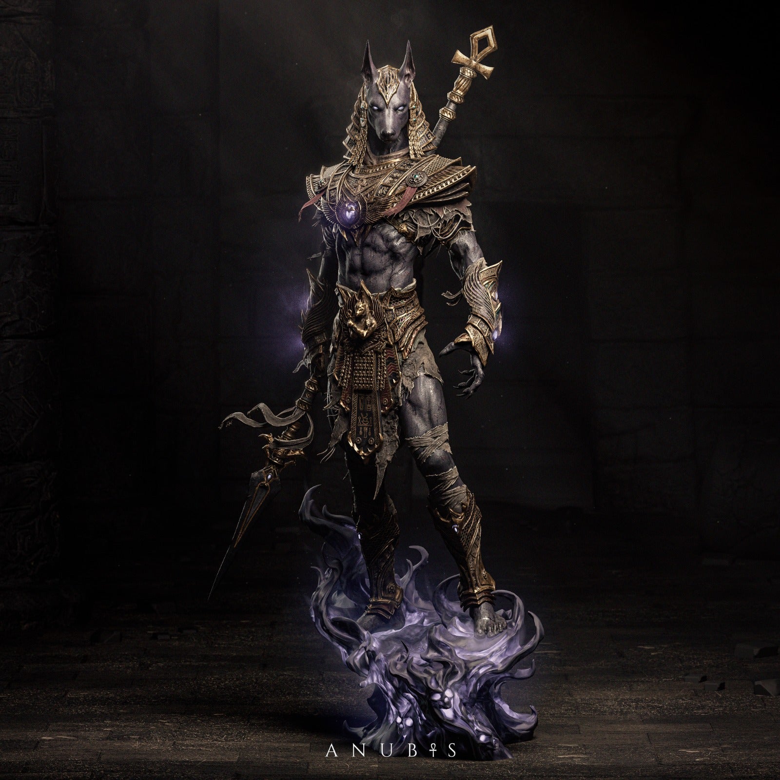 Anubis - CA 3D Studios - Dark Forge Arts