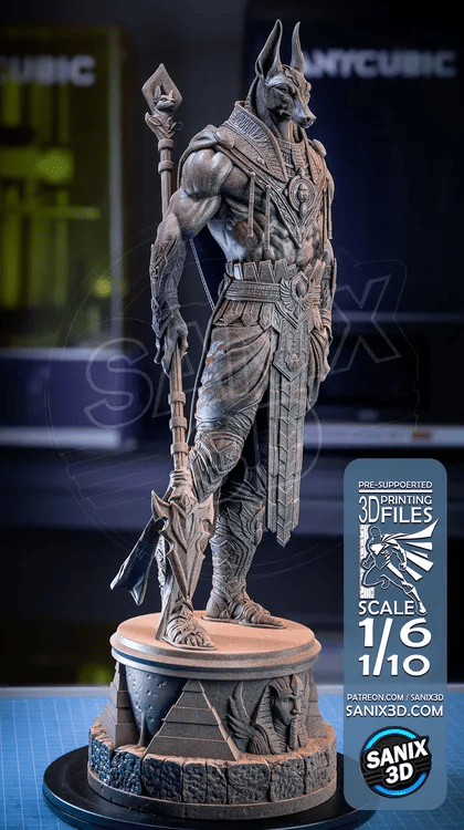Anubis - Sanix3D - Dark Forge Arts