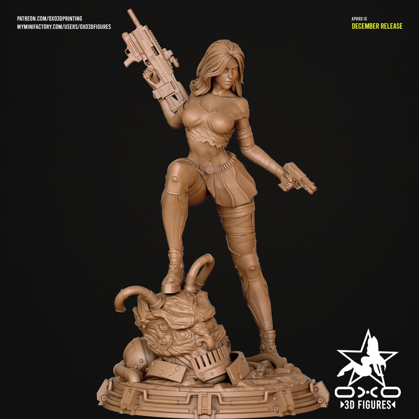 Aphro IX - OXO3D - Dark Forge Arts