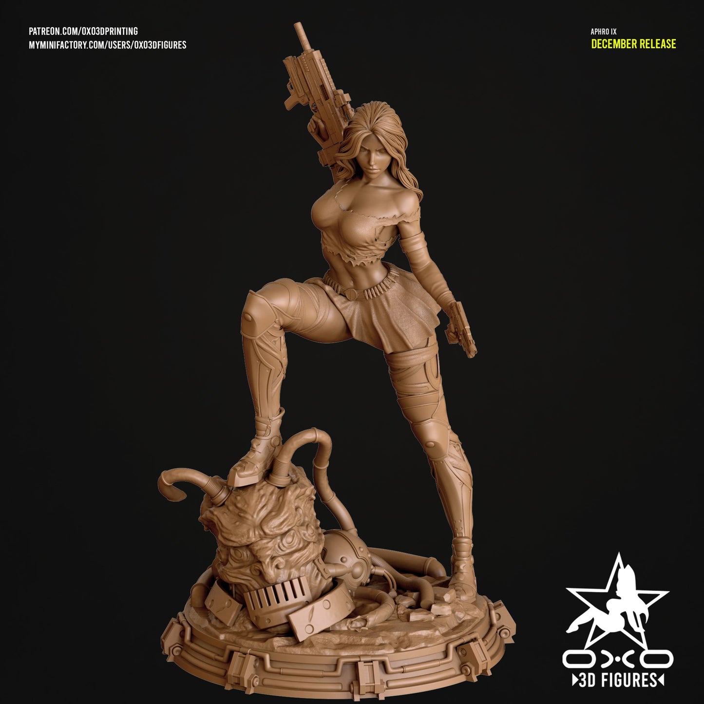 Aphro IX - OXO3D - Dark Forge Arts