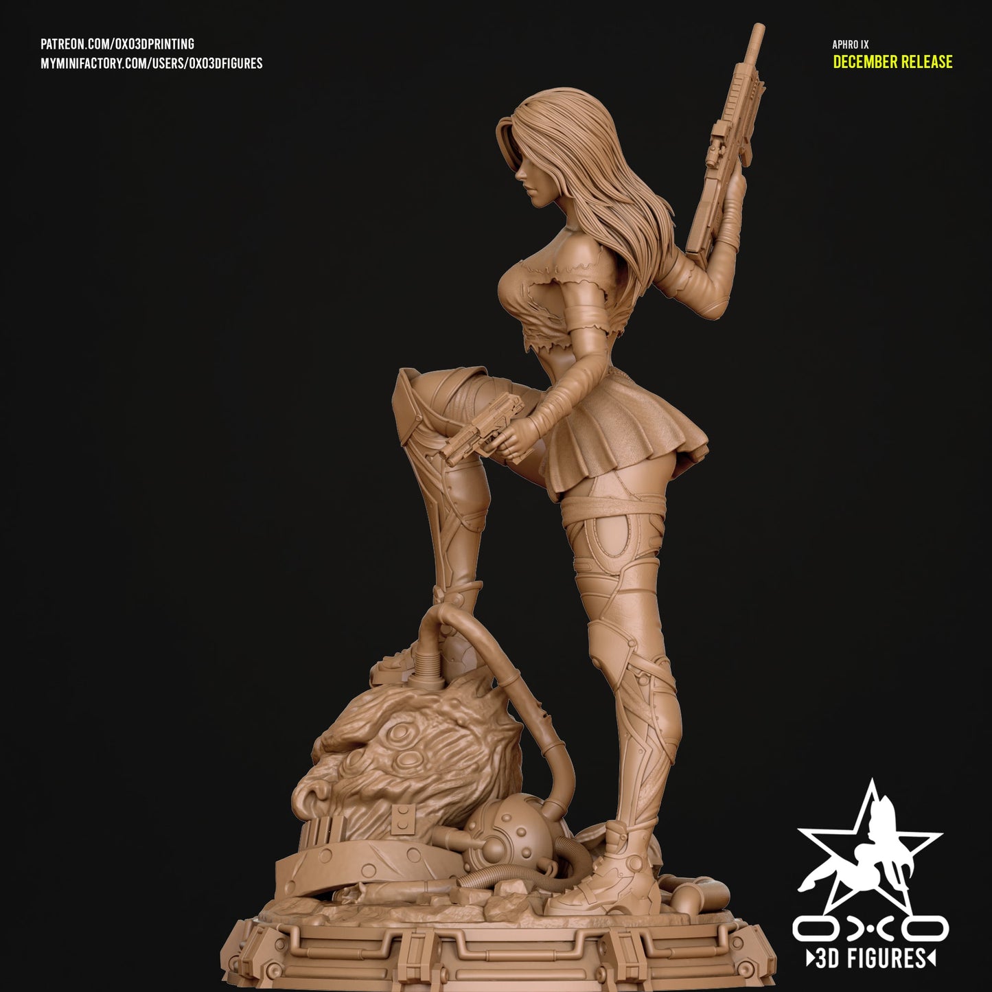 Aphro IX - OXO3D - Dark Forge Arts
