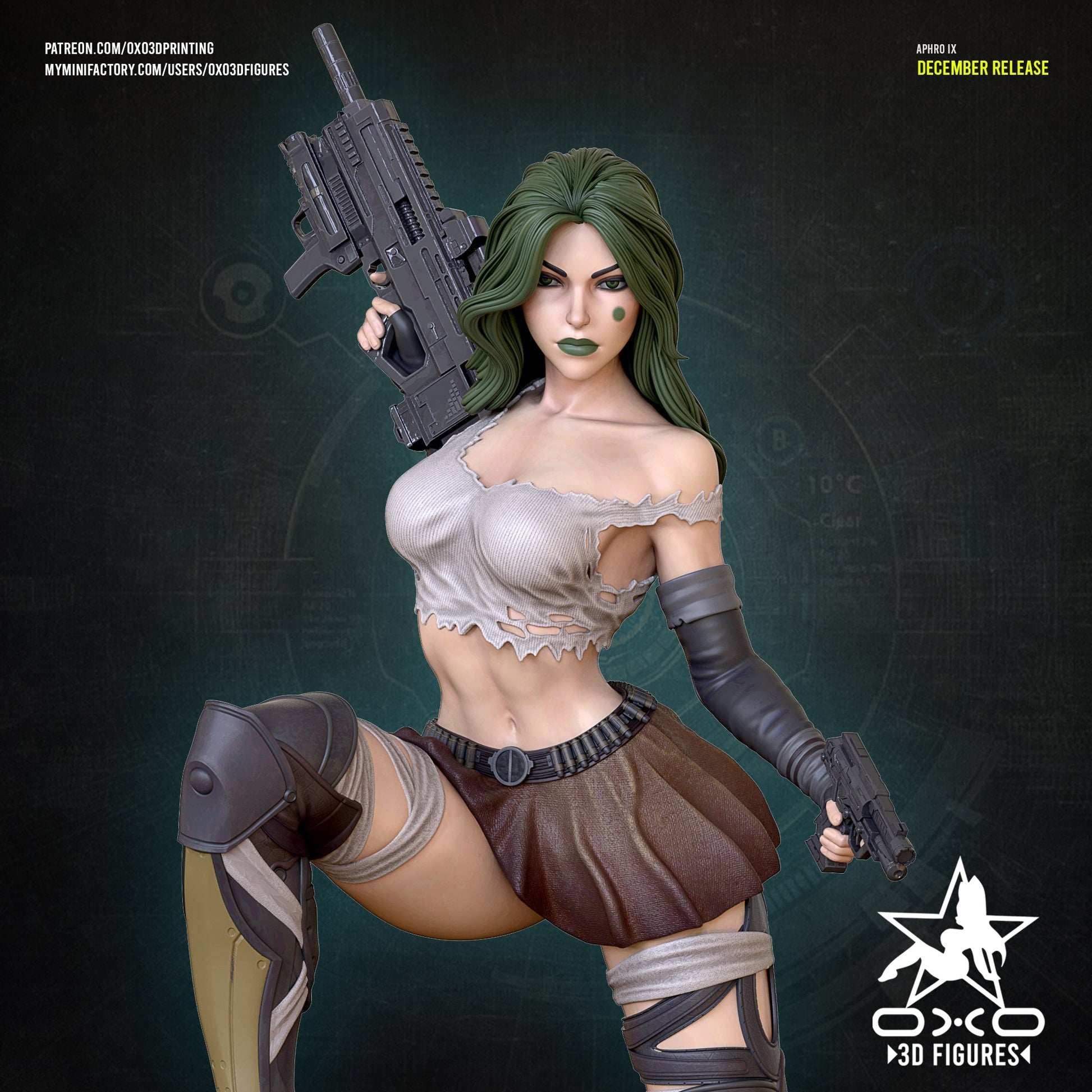 Aphro IX - OXO3D - Dark Forge Arts