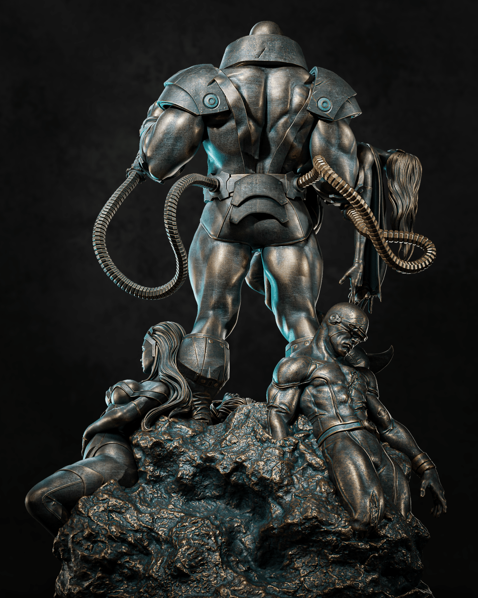 Apocalypse Diorama - CA 3D Studios - Dark Forge Arts