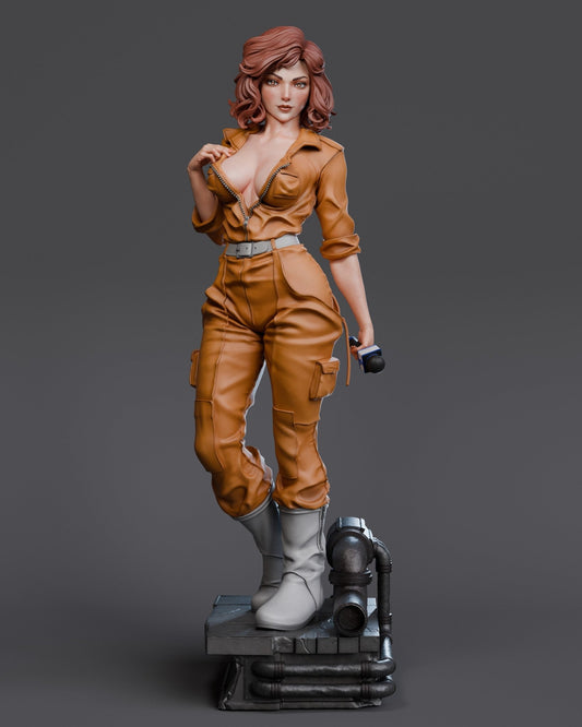 April O'Neil - Abe3D - Dark Forge Arts