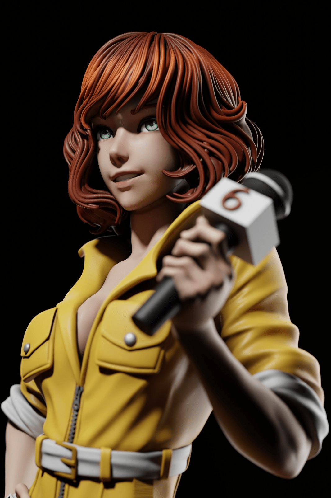 April O'Neil - CA 3D Studios - Dark Forge Arts