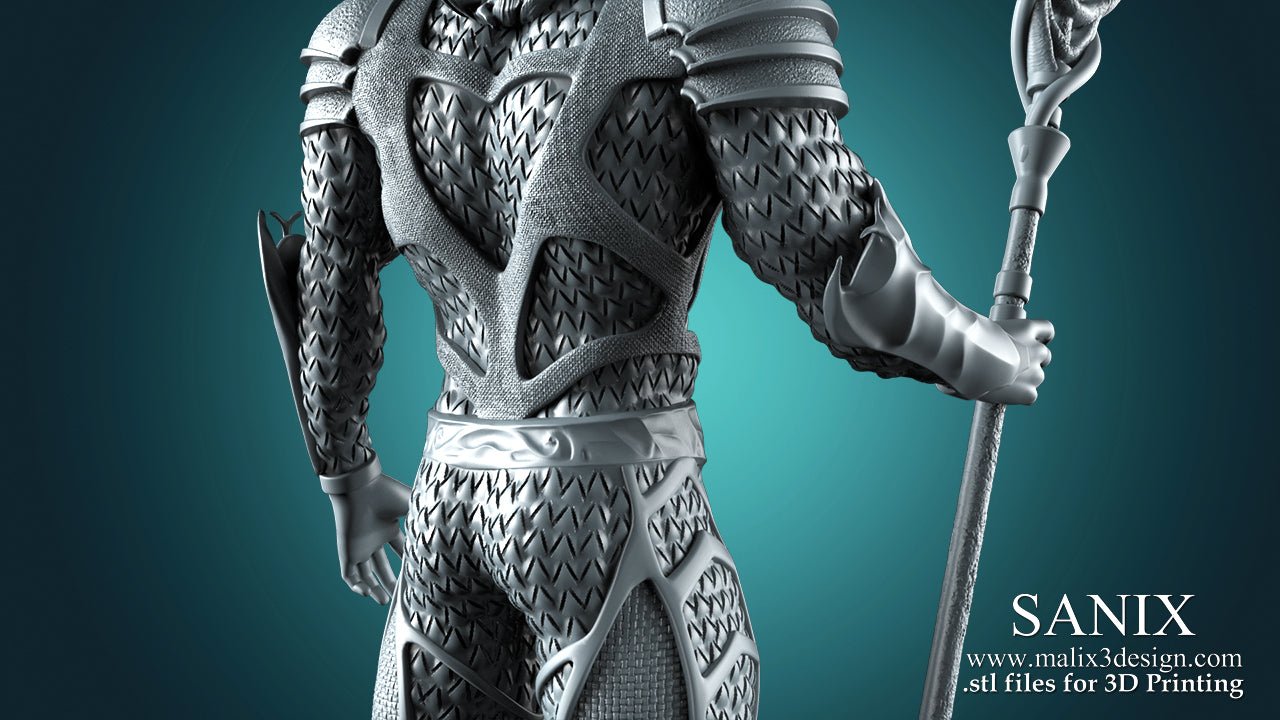 Aquaman v1 - Sanix3D - Dark Forge Arts