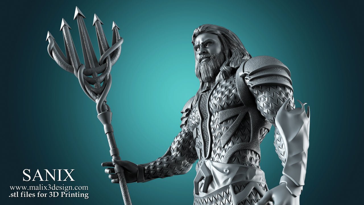 Aquaman v1 - Sanix3D - Dark Forge Arts