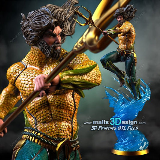 Aquaman v2 - Sanix3D - Dark Forge Arts