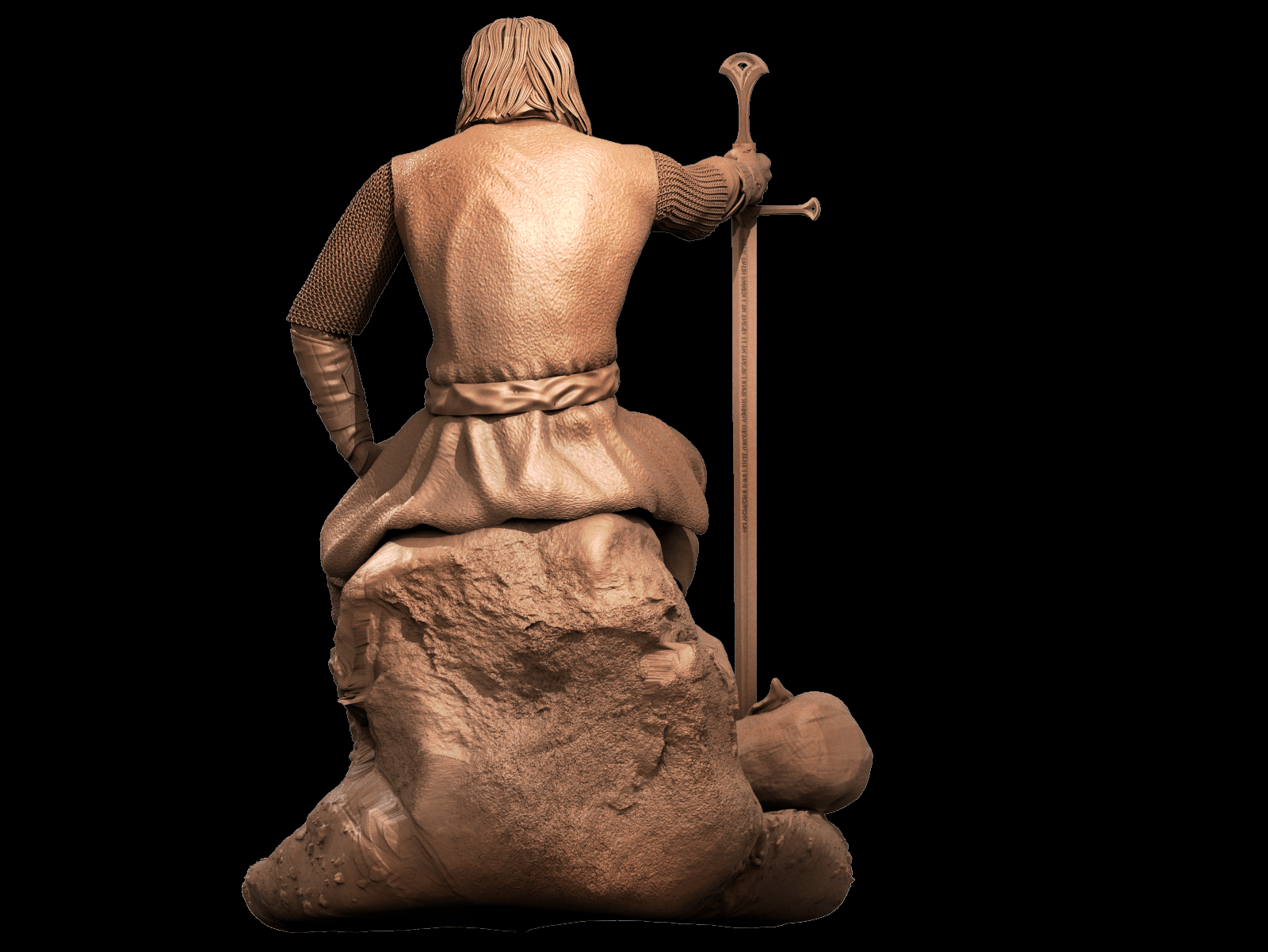 Aragorn - CA 3D Studios - Dark Forge Arts