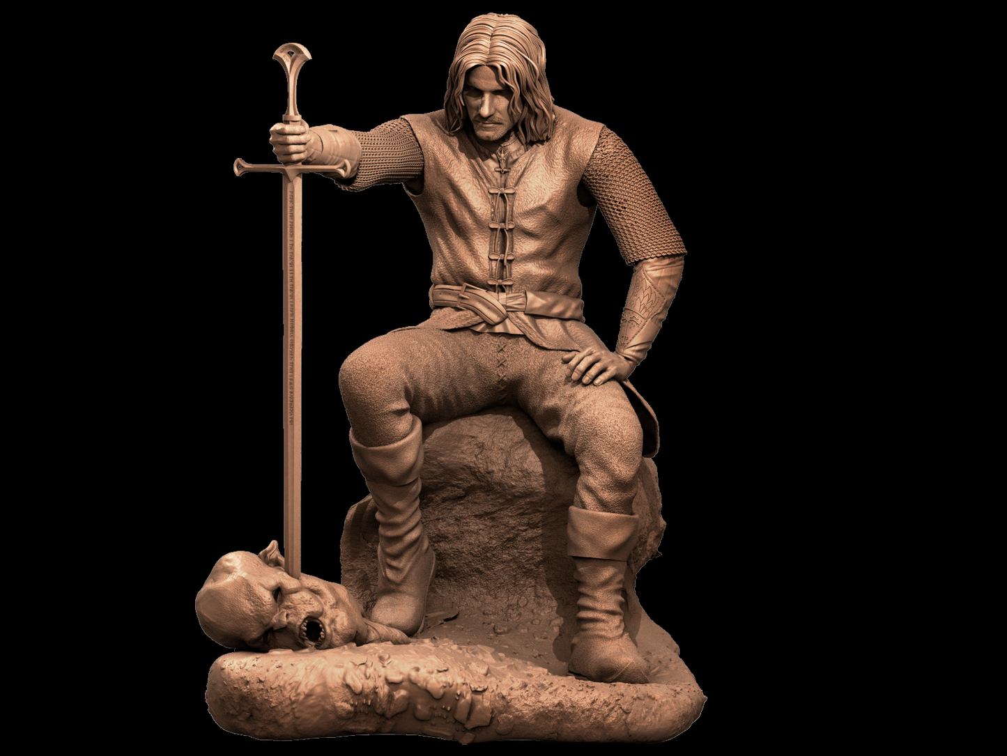 Aragorn - CA 3D Studios - Dark Forge Arts