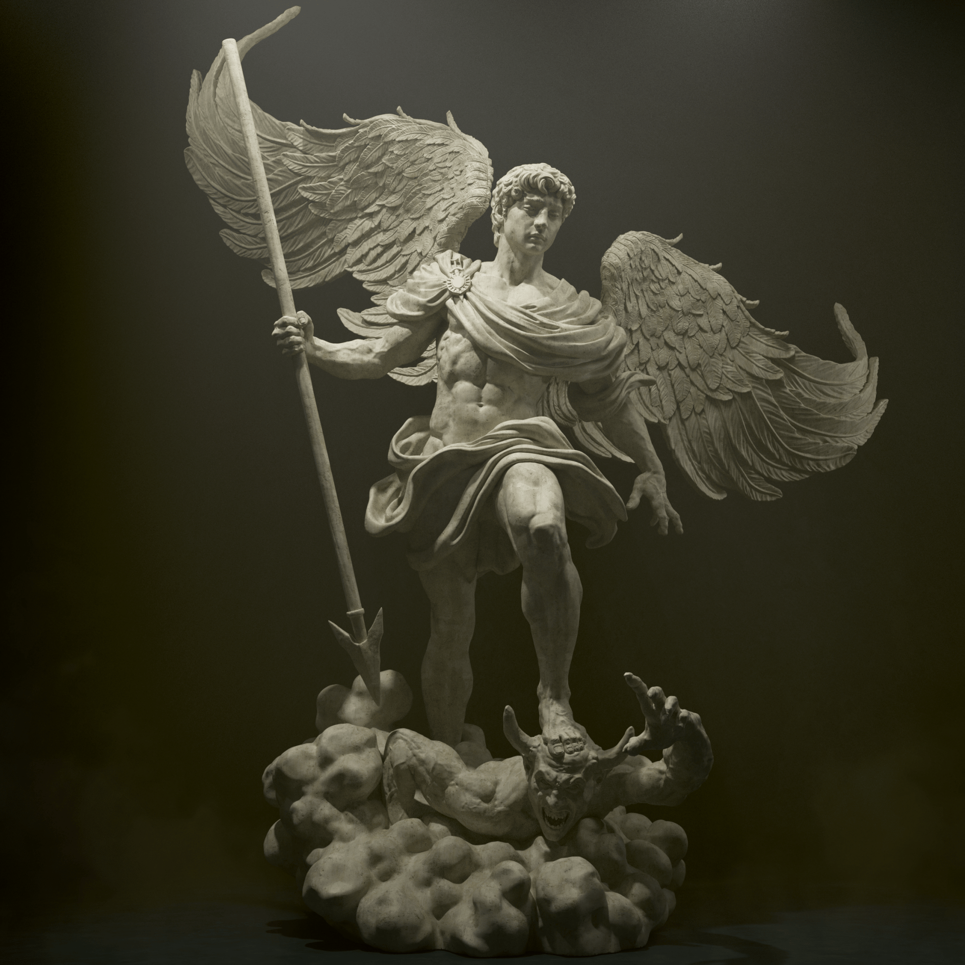 Archangel Michael - CA 3D Studios - Dark Forge Arts