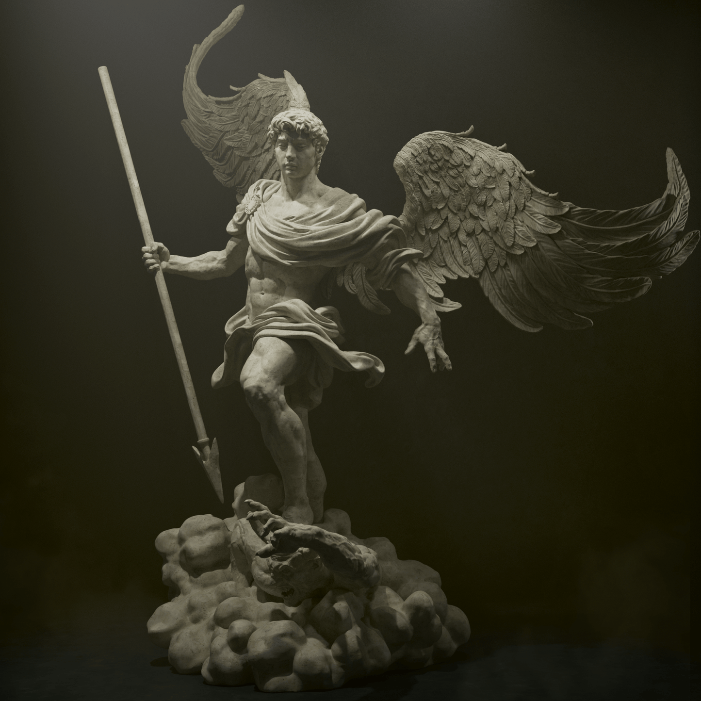 Archangel Michael - CA 3D Studios - Dark Forge Arts