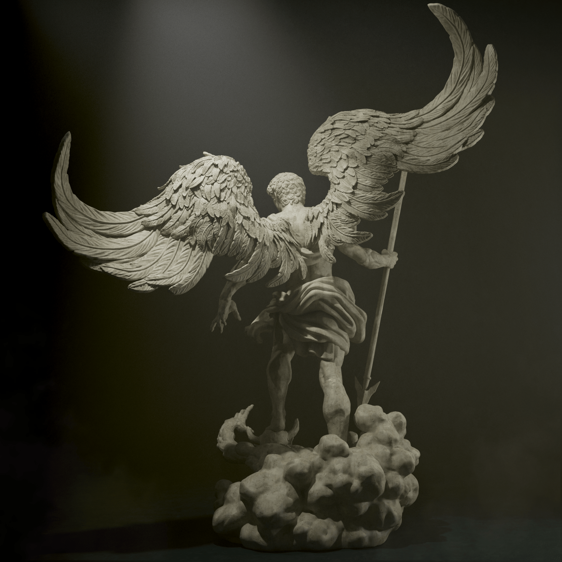 Archangel Michael - CA 3D Studios - Dark Forge Arts