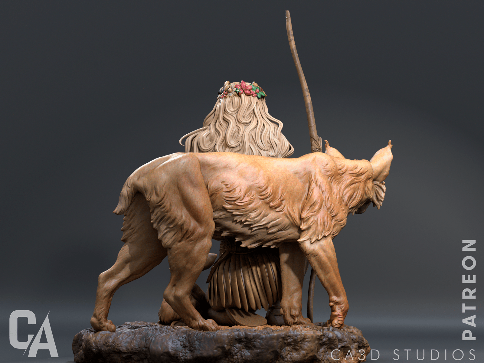 Artemis - CA 3D Studios - Dark Forge Arts