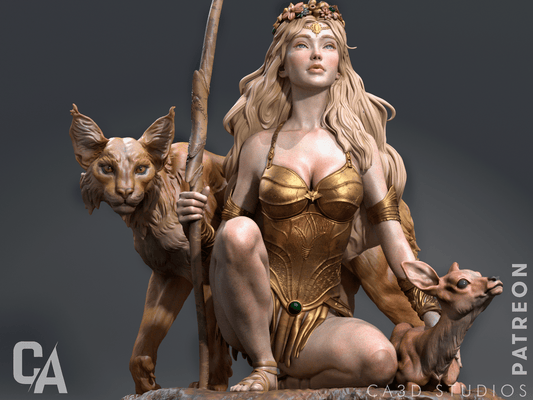 Artemis - CA 3D Studios - Dark Forge Arts