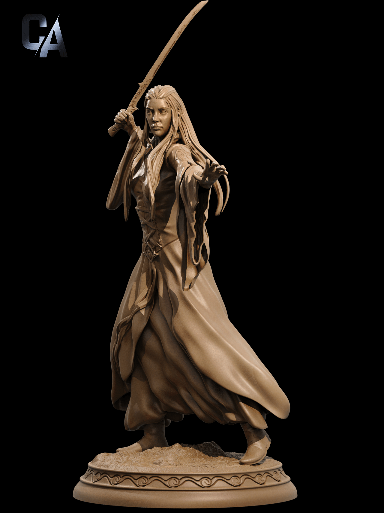 Arwen - CA 3D Studios - Dark Forge Arts