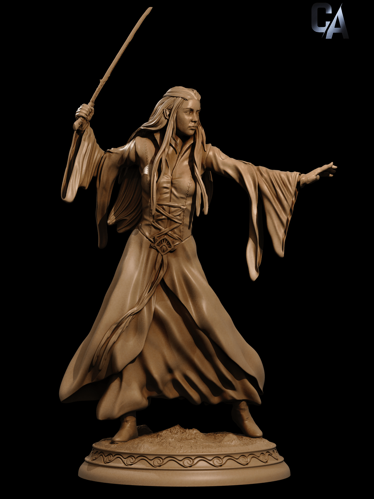 Arwen - CA 3D Studios - Dark Forge Arts