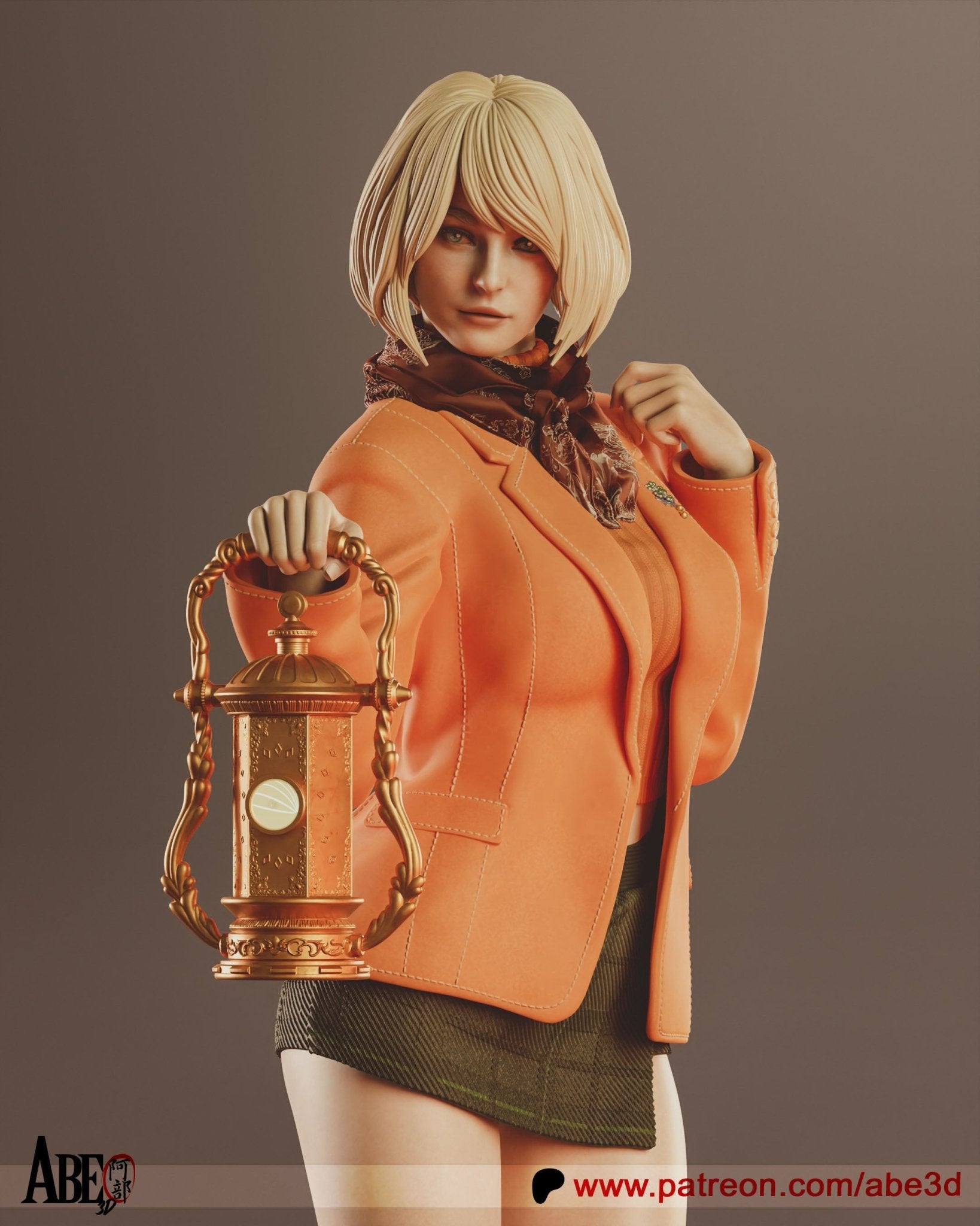 Ashley Graham - Abe3D - Dark Forge Arts