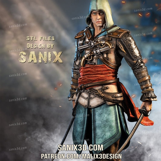 Assassin's Creed Black Flag - Sanix3D - Dark Forge Arts