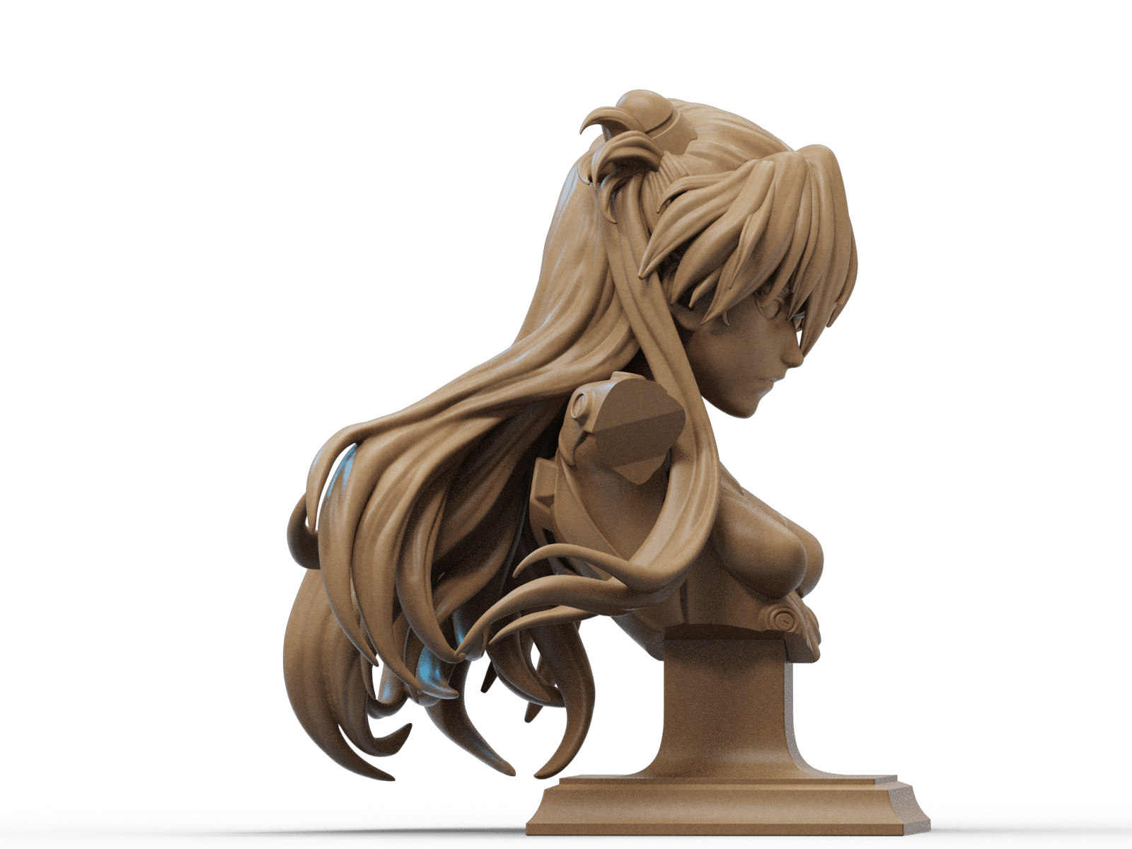 Asuka + Eva Diorama - CA 3D Studios - Dark Forge Arts