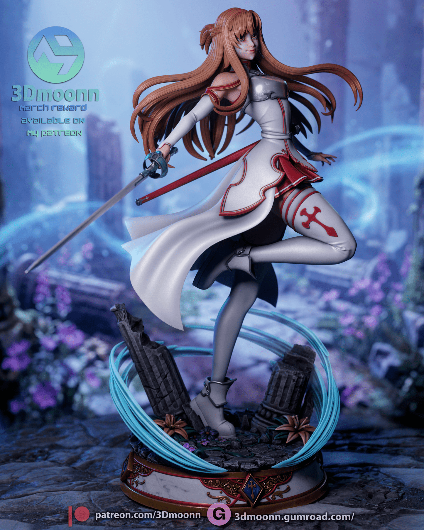 Asuna - 3DMoonn - Dark Forge Arts