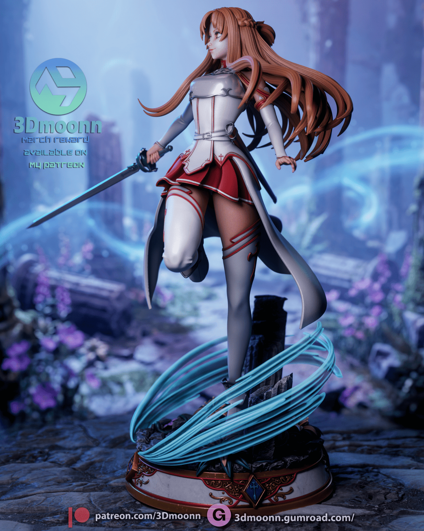 Asuna - 3DMoonn - Dark Forge Arts