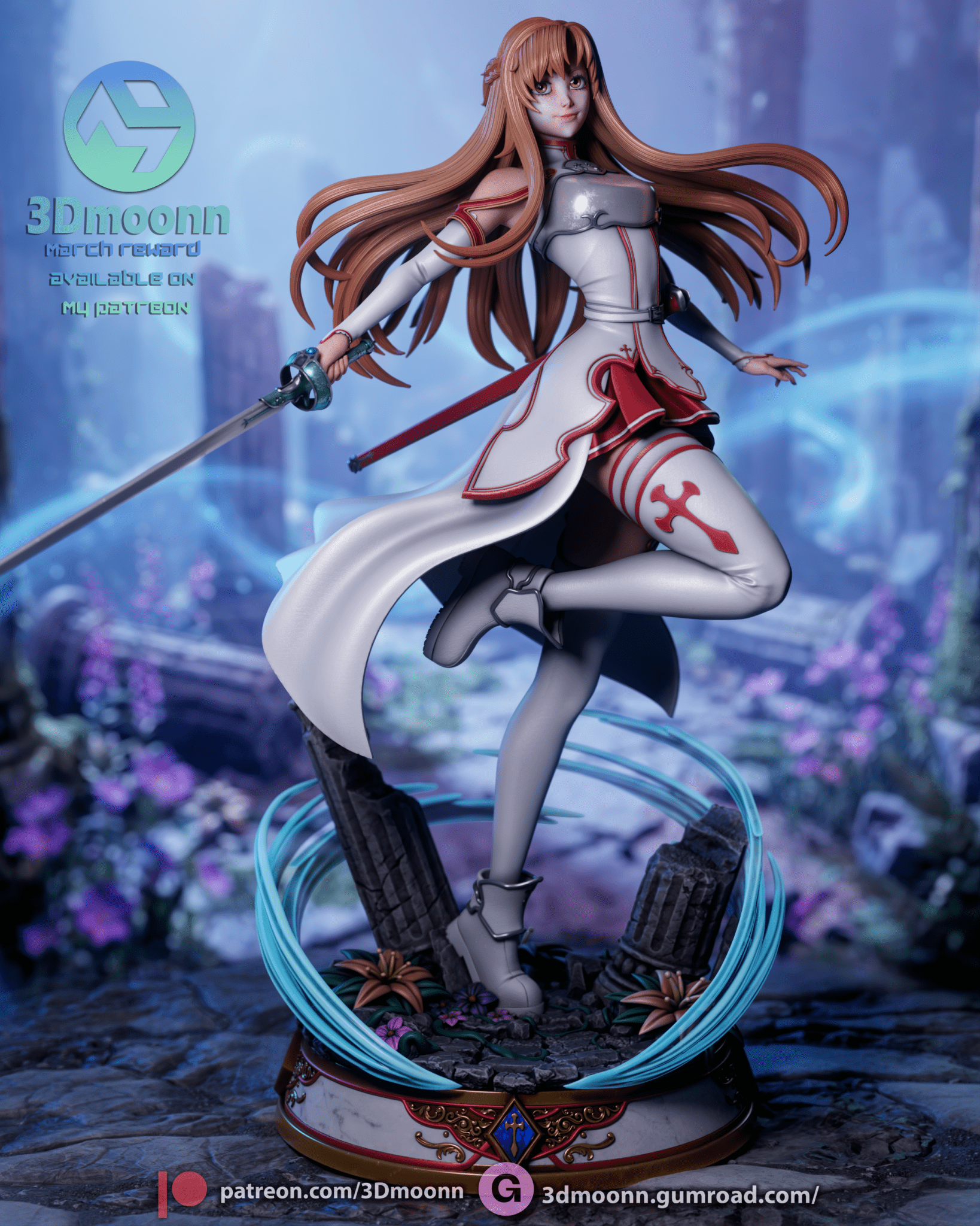 Asuna - 3DMoonn - Dark Forge Arts