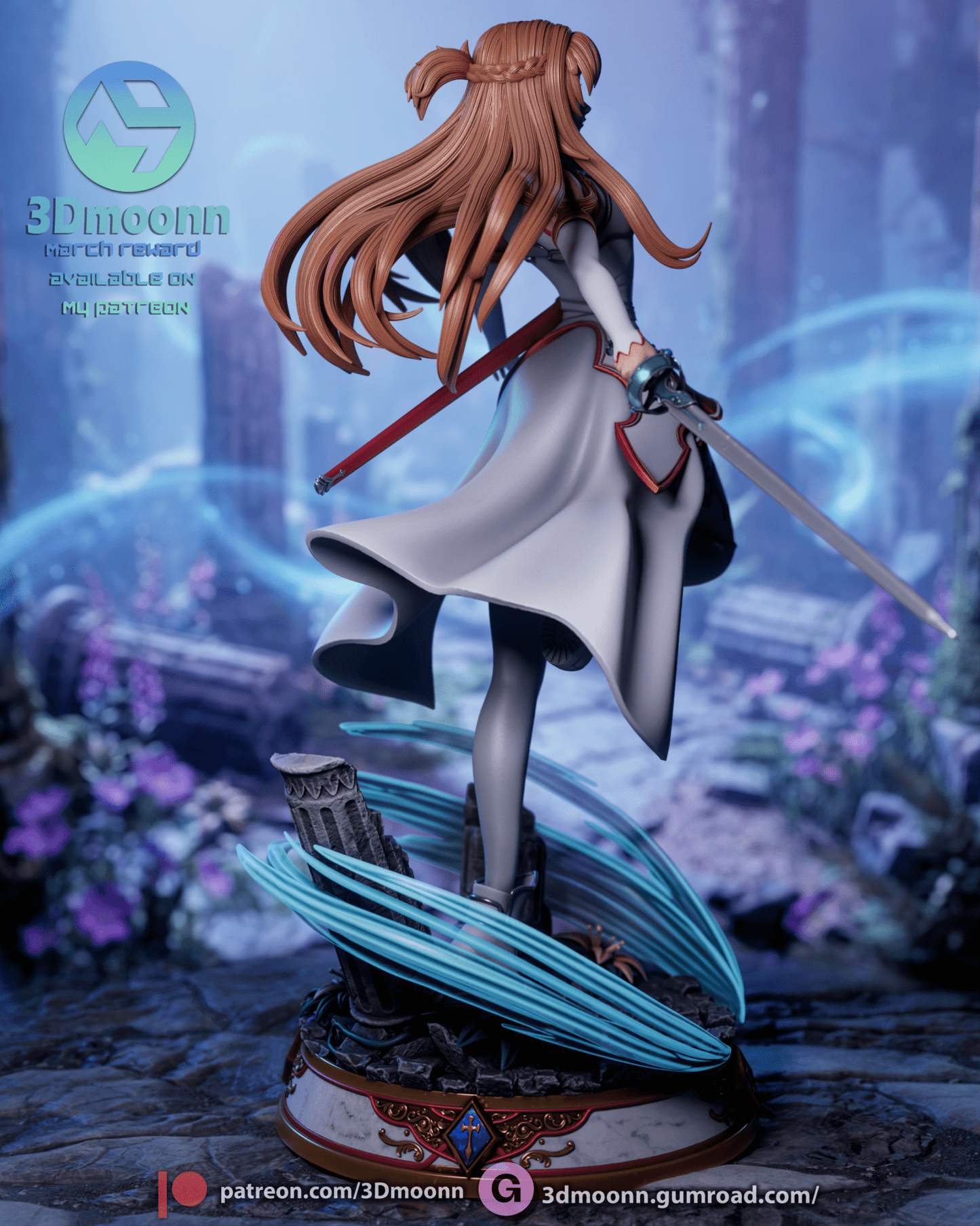 Asuna - 3DMoonn - Dark Forge Arts
