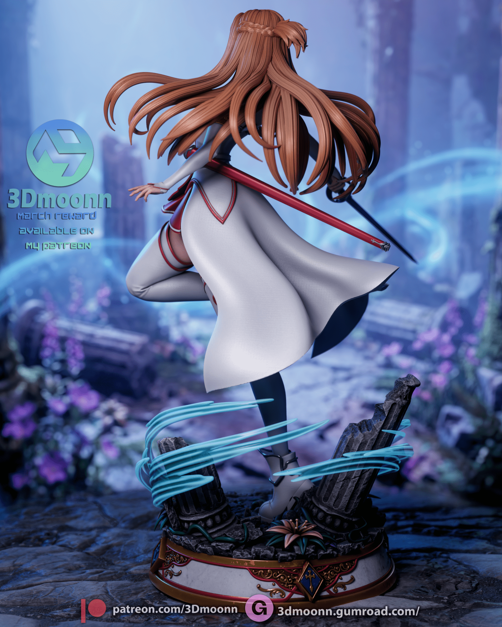 Asuna - 3DMoonn - Dark Forge Arts