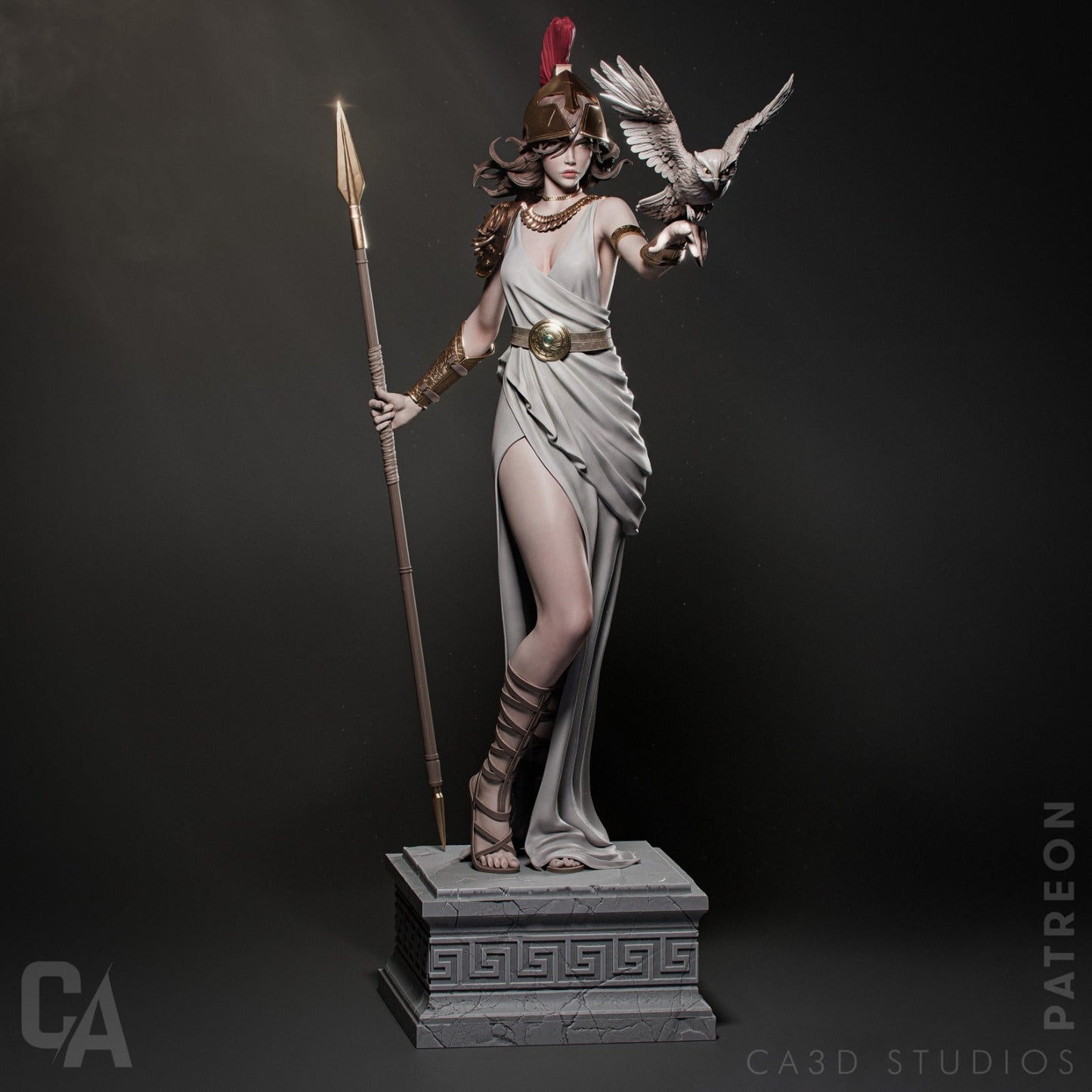 Athena - CA 3D Studios - Dark Forge Arts