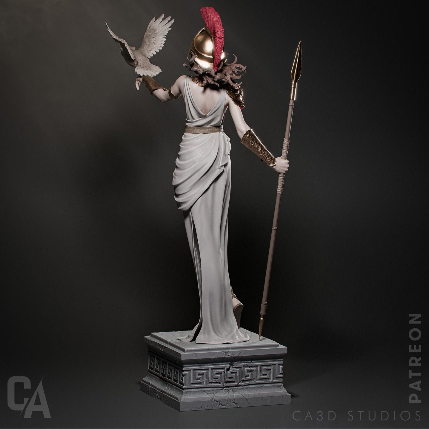 Athena - CA 3D Studios - Dark Forge Arts